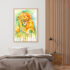 Lion Watercolor Painting Print